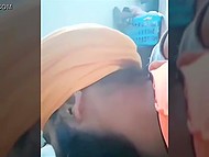 Indian girls in all their glory kiss men who film them counting on porn continuation 7