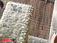 Naked chicks are so sexy that the voyeur can't resist filming them on the beach 6