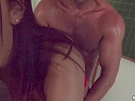 Blonde and redhead stepsiblings stay in the classroom to get fucked by two teachers 6