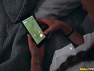 Driver was shy of lust but as it turned out blonde babe wanted to hook up in the car too 10