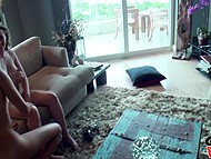 Teens have quite a lot of experience in serving twats so they perfectly work mouths down there 11