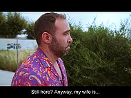 Man rushes home to fuck the skinny wife with small tits after his friend gives her cunnilingus 4