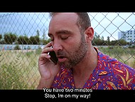 Man rushes home to fuck the skinny wife with small tits after his friend gives her cunnilingus 6