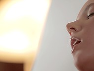 Eye-catching young girl masturbates wet pussy thinking about a prince riding a white horse 10