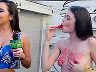 Hearts shrink when girls see money so shaking tits isn't a problem for teens to get it 4