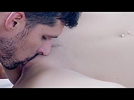 Girl wants more because she can't get enough of usual fucking so handcuffs and blindfold are exploited 9