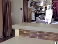 Sex with the homeowner's stepson is the only way for the teen nanny to keep the job 4