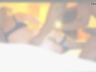 Cuckold obediently watches how wife in fishnet stockings gets nailed and creampied by black stud 5