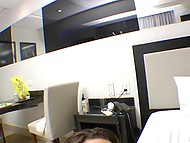 Attractive Brazilian lesbians have unforgettable sex on the bed full of pussy licking and scissoring 6