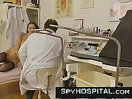 Gynecologist secretly films his patients to jerk off watching these videos at home 8