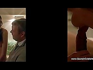 Nymphomaniac Stacy Martin explores the world of ardent sex together with her handsome lover 7