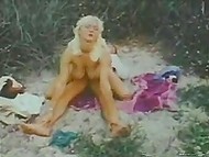 Busty Swedish blonde and her boyfriend find on the secluded beach a perfect place for outdoor quickie 4