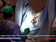 Ebony patient with red hair has her cunny touched by gynecologist who captures process on hidden cam 6