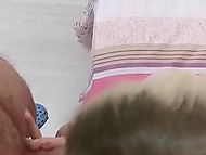 Boy films Bulgarian making him feel good with full lips made especially for amazing blowjobs 8