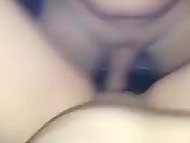 Faces aren't seen on camera but it's clearly filmed as Bulgarian girl obtains sperm on her face 10