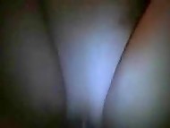 Native of Croatia lies on the bed and receives pleasure from boner stretching her shaved vagina 8