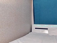 Huge natural breasts and sex toys help the sultry Ukrainian webcam model earn so needed money 10