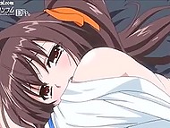 Teachers fuck both orifices of the big-tittied college girl and fill them with cum at once 8