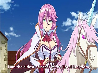 Young hero with red hair obtains experience by fucking remarkable maids at night in the bedroom