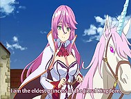 Young hero with red hair obtains experience by fucking remarkable maids at night in the bedroom