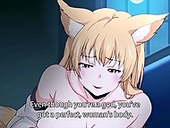 Guy's consciousness takes over girls' bodies thanks to an app, so she can fulfill sexual fantasies 10