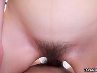 Native of the Land of the Rising Sun is so sexually insatiable that she needs at least two dicks 10