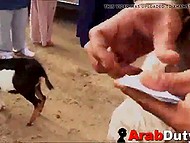 American soldiers need to relax in the hot spot and sex with pretty Arab girls helps them 4