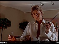 Young Hywel Bennett has sex and kills beautiful British celebrity Hayley Mills by the pool 11