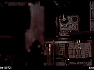 Young Hywel Bennett has sex and kills beautiful British celebrity Hayley Mills by the pool 9