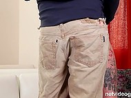 Man gave cunnilingus to girl knowing that after that she couldn't get away from a blowjob 6