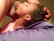 Black chick trusted white boy who filmed on hidden camera how he was having sex with her