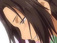 Random touching and petting excite chick so much that she reaches orgasms in this hentai movie 5