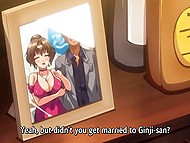 Hentai chick has such cool breasts that any guest tries to have sex with this hot girl 6