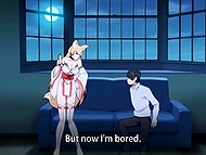 Perverted student obtains a chance to live a girl's life and doesn't know that sex waits for him 8