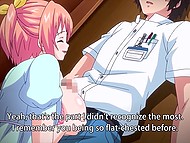 Guy's job doesn't imply sex with big-boobied girls, but he isn't stupid enough to refuse it 4