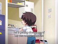 Guy's job doesn't imply sex with big-boobied girls, but he isn't stupid enough to refuse it 6