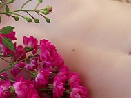 Hellishly hot girl rests in paradise landscapes and complements them with her naked beauty 4