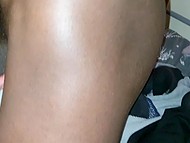 Lithuanian charmer and black boy pull pants down a bit to have sex in front of the camera 8