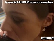 Black guy with huge fuckstick pleased the Hungarian MILF and even fucked her back door 7