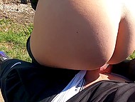 View on the sea is very beautiful, but it's better for the guy to fuck his girlfriend on the camera 5