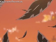 Pink-haired lassie happily strips naked before taking friend's fat phallus into her tight snatch 6