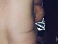 Old woman doesn't run the risk of being impregnated, so sex partner cums in vagina 9