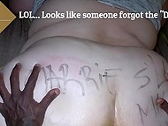 Cuckold captured black boy's every movement when he bonked the huge butt of that BBW 5