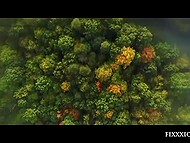 Man interrupts dream with cute companion to taste sweet pussy with cock in the middle of the night 5