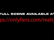 Bossy lesbian girl's thick strapon hammers Ukrainian babe's fanny in different poses 10