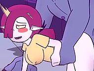 Busty cartoon princess and shemale get drilled and stuffed with sperm by sexual giants 8