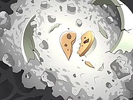 Cartoon character eats cookie that causes a boner and makes him frolic with the minx 6