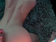 Man's fuckstick penetrates vagina of blonde babe in different poses in the porn van 6