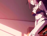 Red-haired stunner with perfect body tempts naive classmate into quick encounter after lessons 4