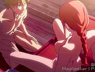 Red-haired stunner with perfect body seduces nerdy classmate in empty classroom after the lessons 6